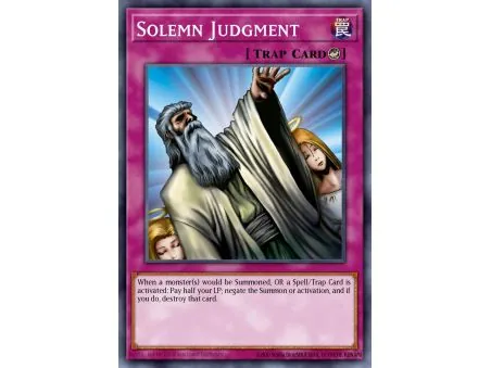 Solemn Judgment (Super Rare)