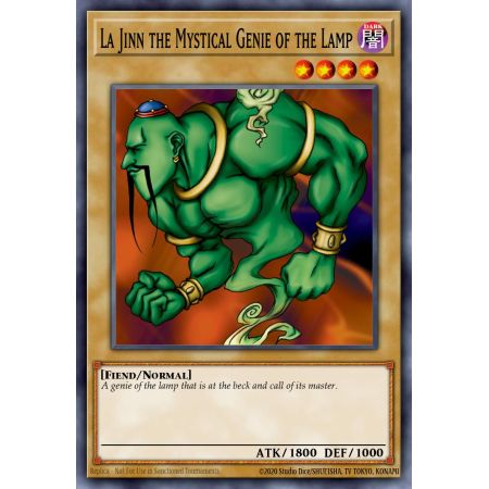 La Jinn the Mystical Genie of the Lamp (Super Rare)