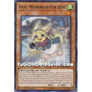 Filo, Messenger Fur Hire (Rare)