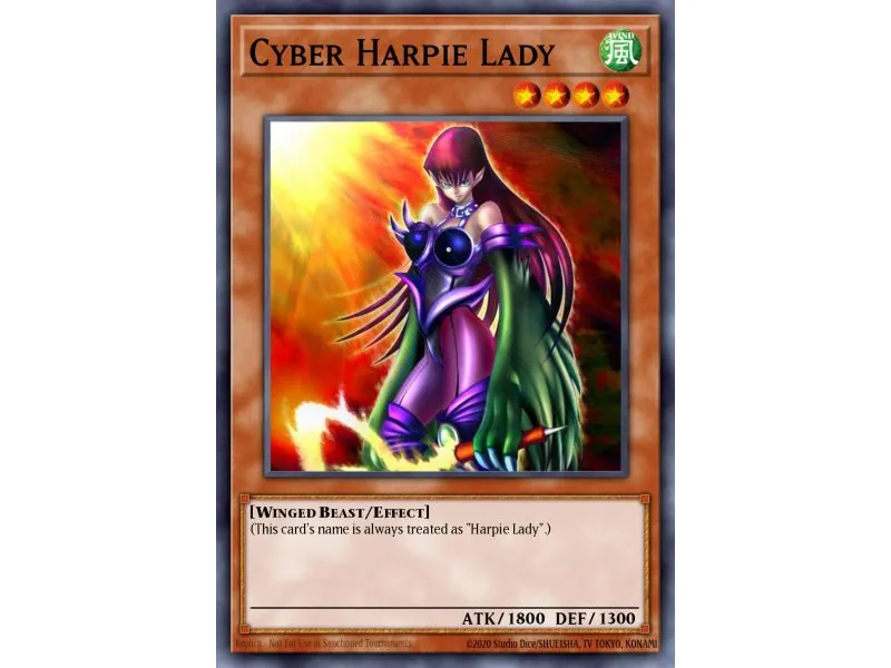Cyber Harpie Lady (Secret Rare)
