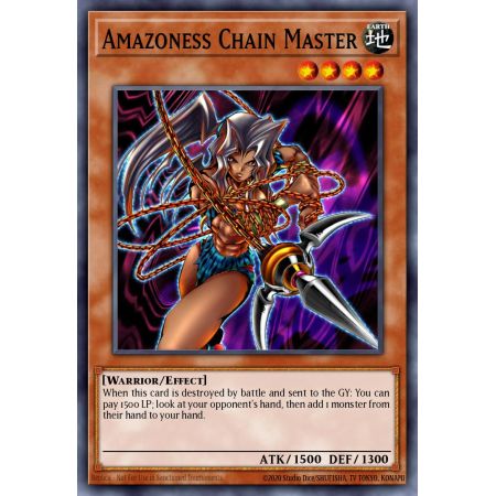 Amazoness Chain Master (Secret Rare)