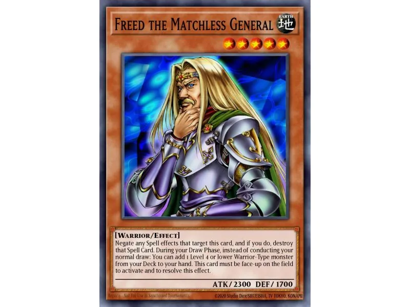Freed the Matchless General (Rare)