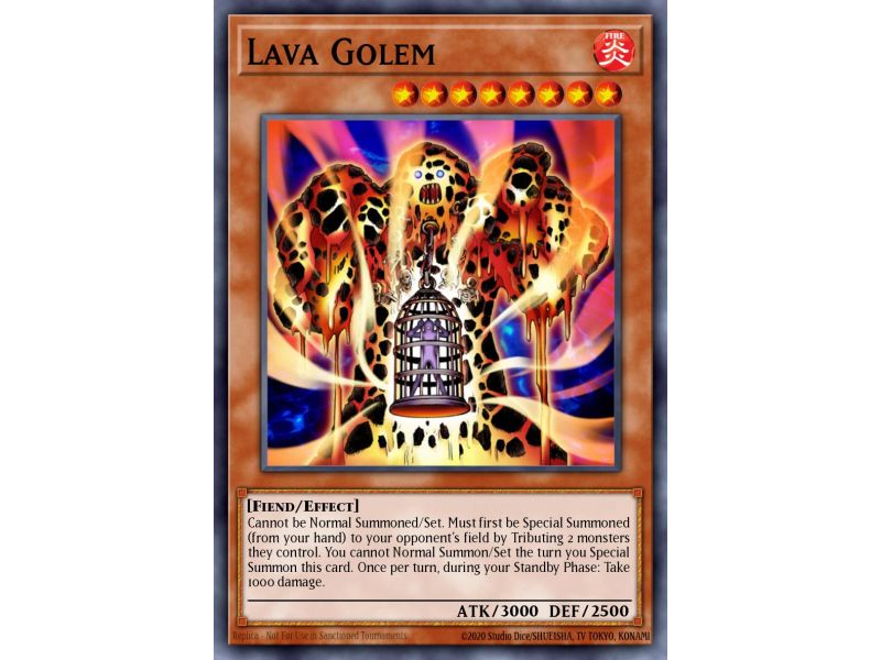 Lava Golem (Super Rare)