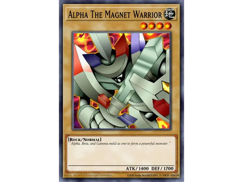 Alpha The Magnet Warrior (Rare)