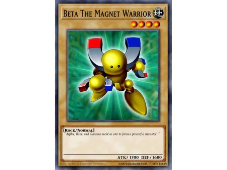 Beta The Magnet Warrior (Rare)