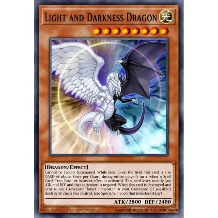 Light and Darkness Dragon (Secret Rare)
