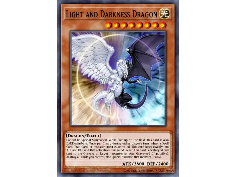 Light and Darkness Dragon (Secret Rare)