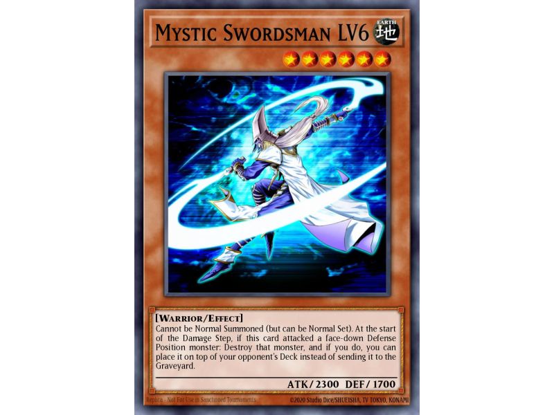 Mystic Swordsman LV6 (Ultimate Rare)