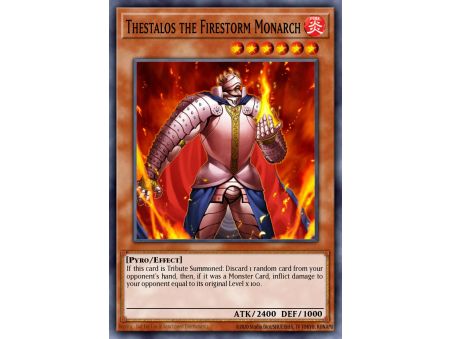 Thestalos the Firestorm Monarch (Super Rare)
