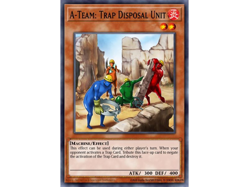 A-Team: Trap Disposal Unit (Rare)