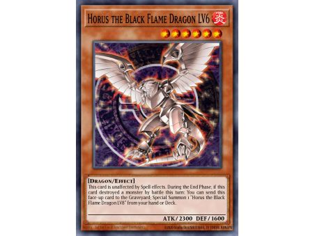 Horus the Black Flame Dragon LV6 (Common)