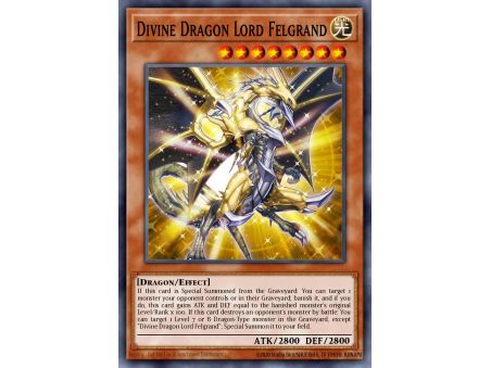 Divine Dragon Lord Felgrand (Ultra Rare)