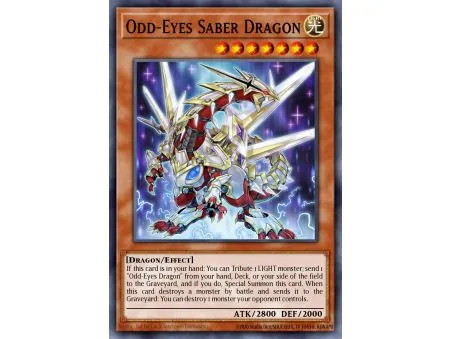 Odd-Eyes Saber Dragon (Secret Rare)