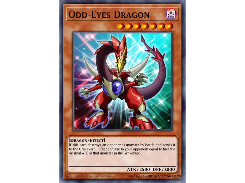 Odd-Eyes Dragon (Shatterfoil Rare)