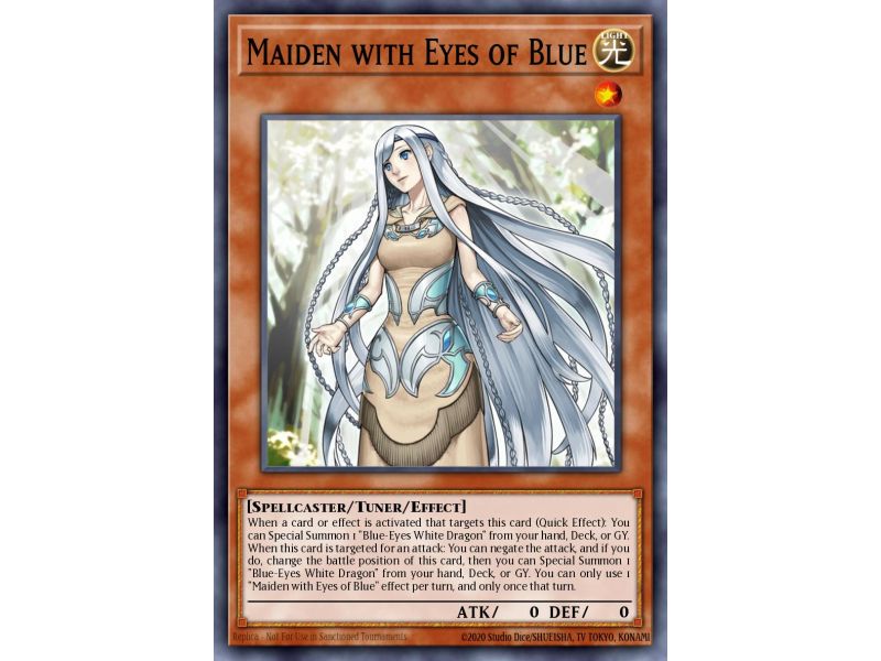 Maiden with Eyes of Blue (Super Rare)