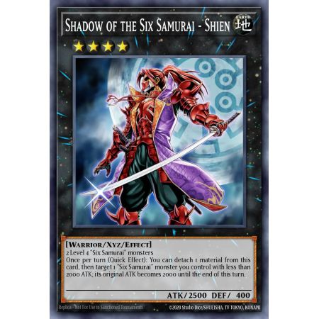 Shadow of the Six Samurai - Shien (Ultra Rare)