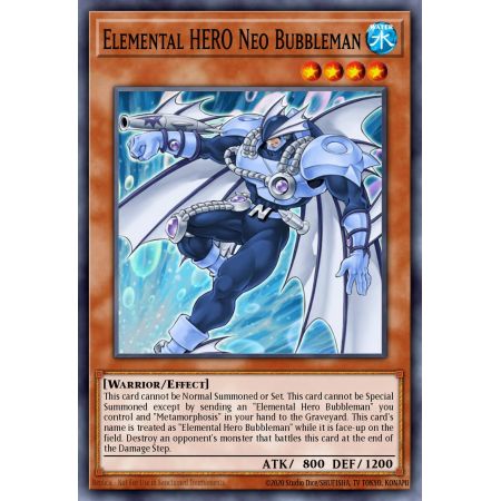Elemental HERO Neo Bubbleman (Common)