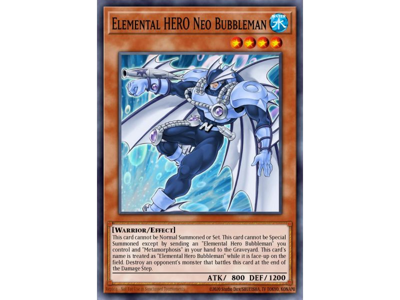 Elemental HERO Neo Bubbleman (Common)
