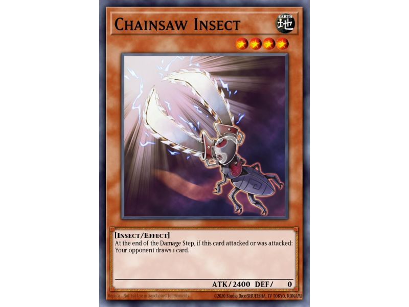 Chainsaw Insect (Rare)