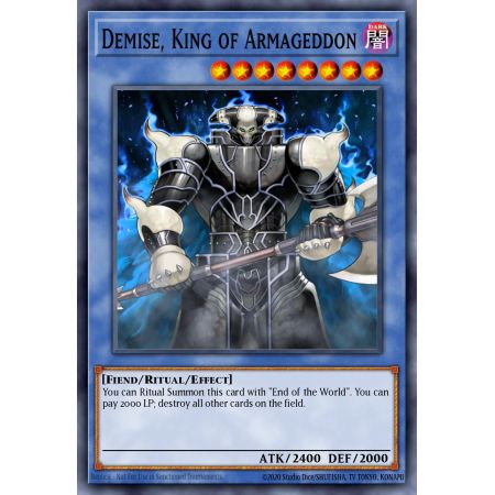 Demise, King of Armageddon (Super Rare)