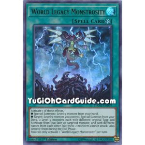 World Legacy Monstrosity (Ultra Rare)