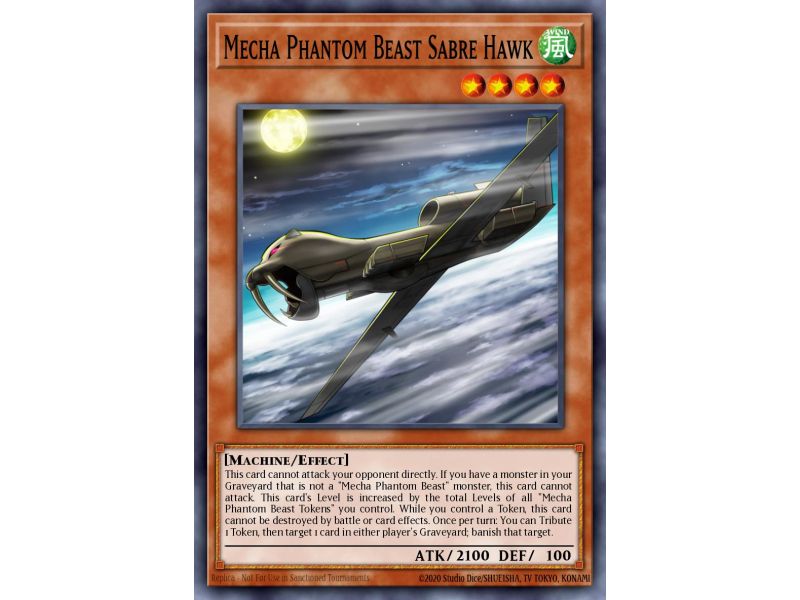 Mecha Phantom Beast Sabre Hawk (Common)