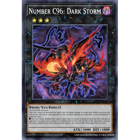 Number C96: Dark Storm (Super Rare)