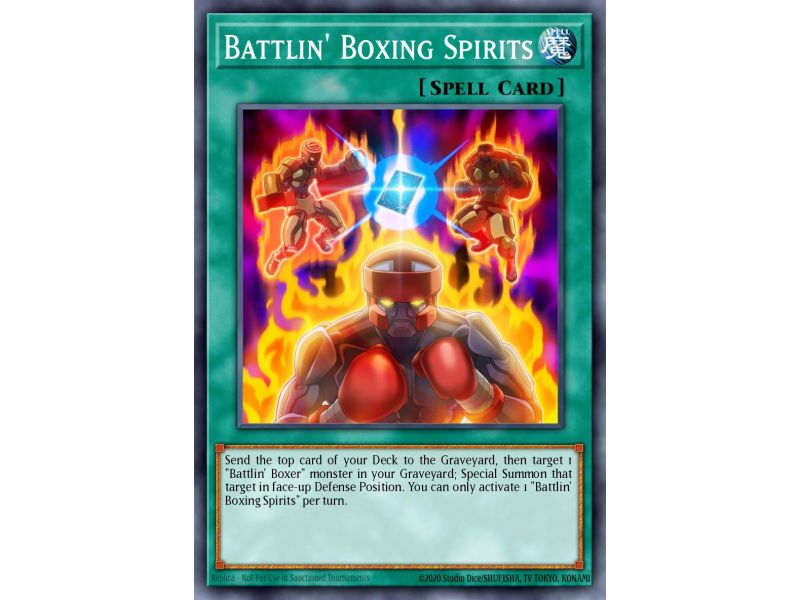 Battlin' Boxing Spirits (Super Rare)