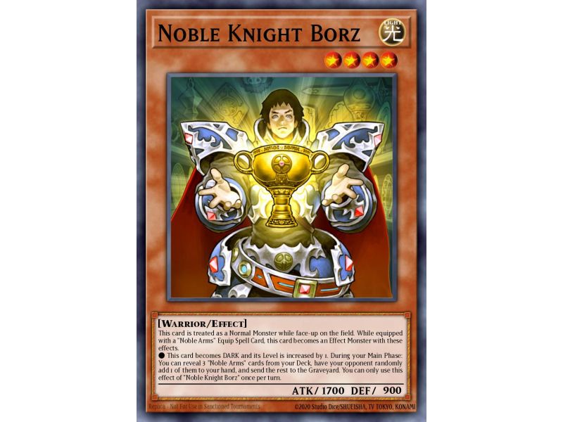 Noble Knight Borz (Super Rare)