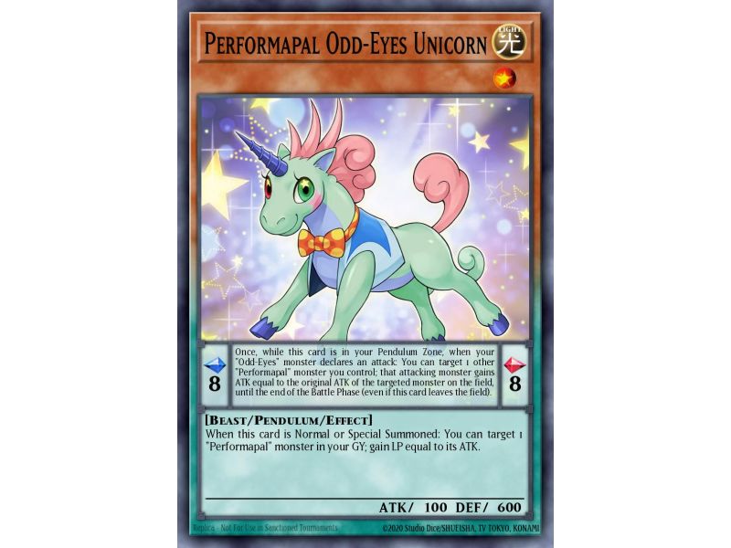 Performapal Odd-Eyes Unicorn (Rare)
