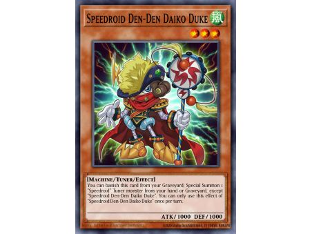 Speedroid Den-Den Daiko Duke (Rare)