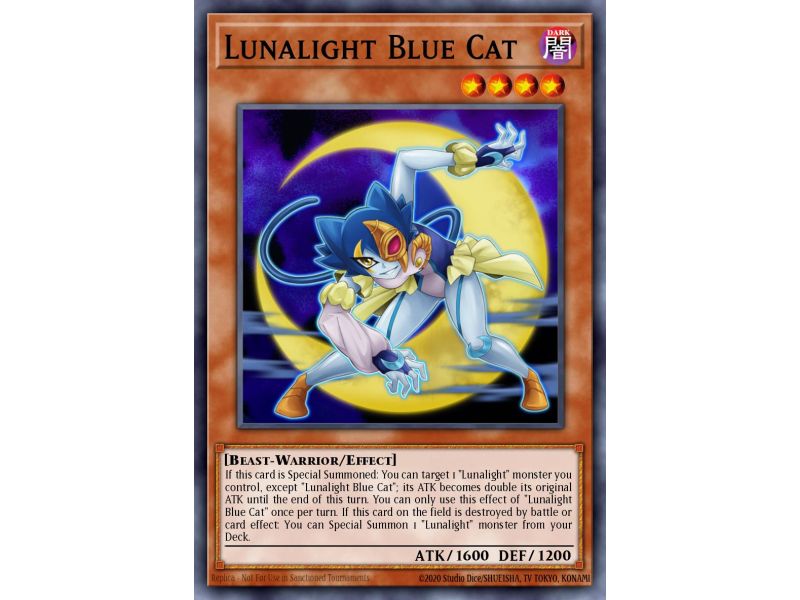 Lunalight Blue Cat (Rare)