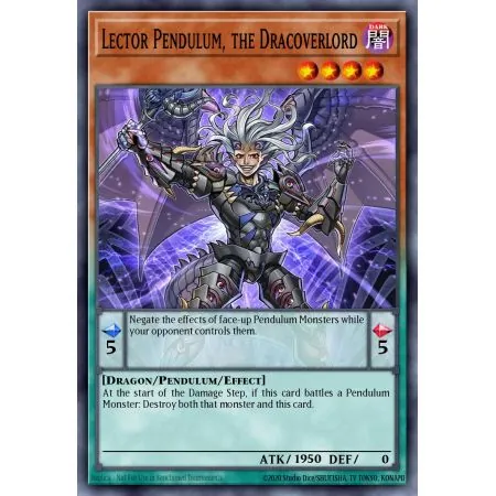 Lector Pendulum, the Dracoverlord (Ultra Rare)
