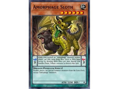 Amorphage Sloth (Secret Rare)