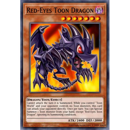 Red-Eyes Toon Dragon (Super Rare)