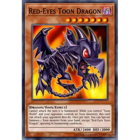 Red-Eyes Toon Dragon (Super Rare)