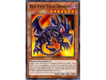 Red-Eyes Toon Dragon (Super Rare)