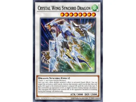 Crystal Wing Synchro Dragon (Secret Rare)