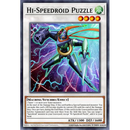 Hi-Speedroid Puzzle (Rare)