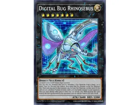 Digital Bug Rhinosebus (Super Rare)