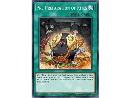 Pre-Preparation of Rites (Super Rare)