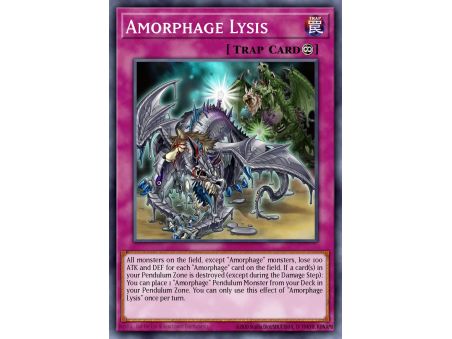 Amorphage Lysis (Rare)