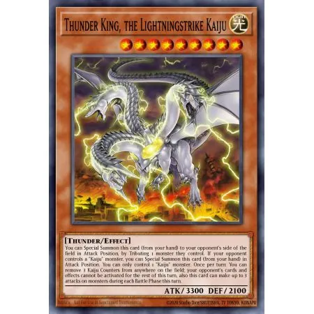 Thunder King, the Lightningstrike Kaiju (Rare)