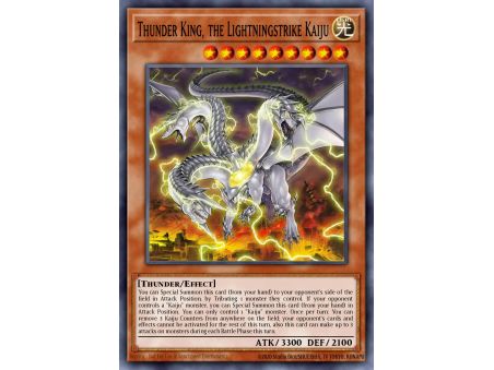 Thunder King, the Lightningstrike Kaiju (Rare)