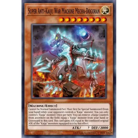 Super Anti-Kaiju War Machine Mecha-Dogoran (Rare)