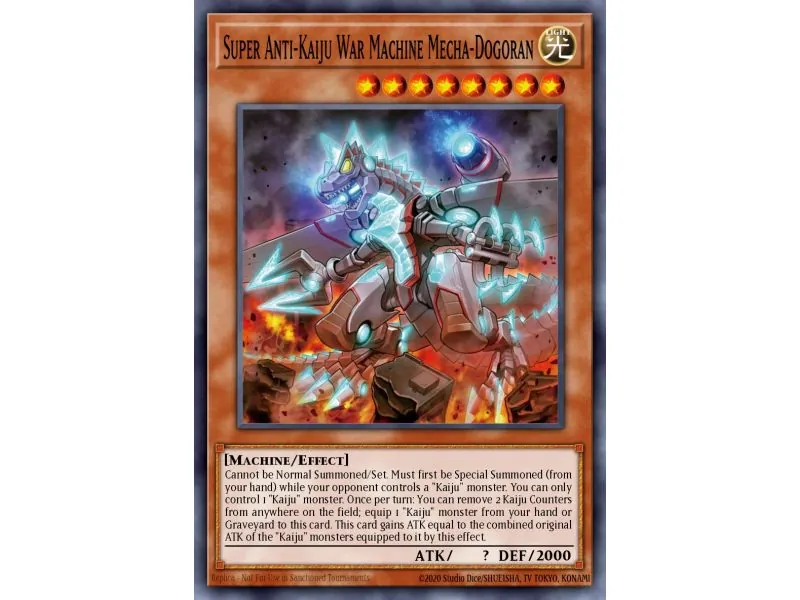 Super Anti-Kaiju War Machine Mecha-Dogoran (Rare)