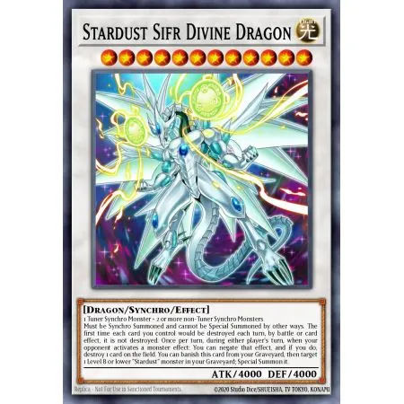 Stardust Sifr Divine Dragon (Ultra Rare)