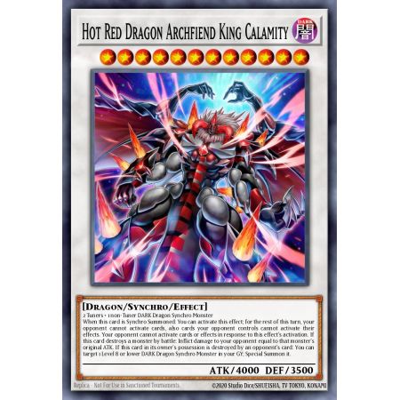 Hot Red Dragon Archfiend King Calamity (Ultra Rare)