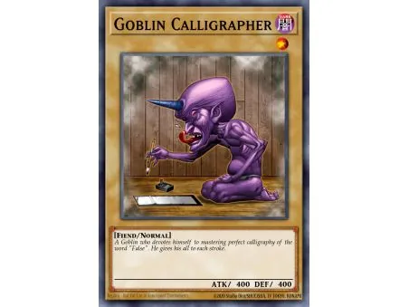 Goblin Calligrapher (Common)