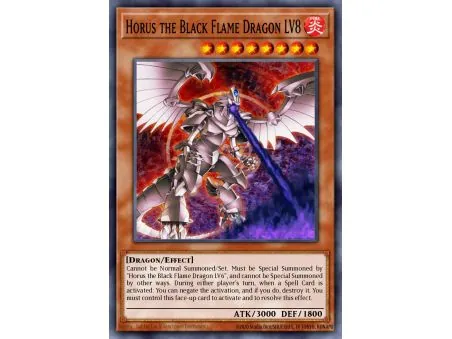 Horus the Black Flame Dragon LV8 (Ultimate Rare)